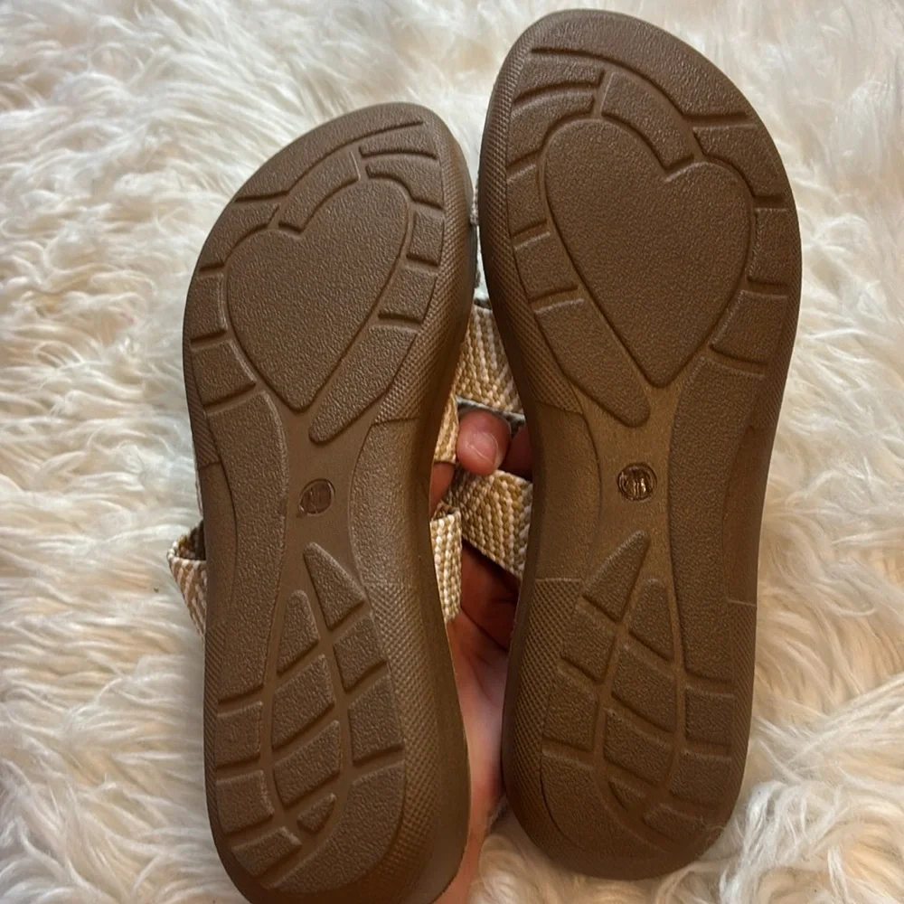 Chinese Laundry Boho Slip On Sandals Sz 8.5